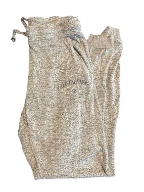 Coastal Edge Surf Shop Gray Marled Cozy Sweatpants
